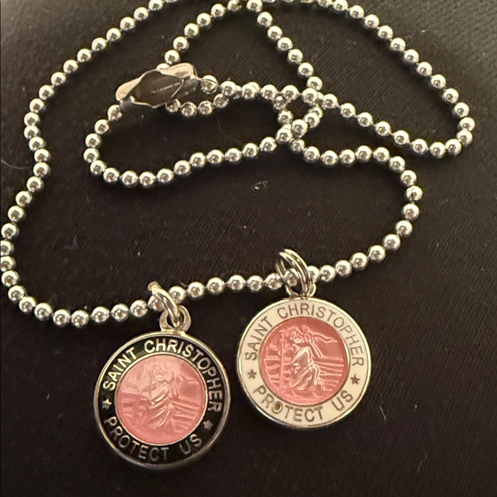 St Christopher Surf Necklace by Get Back Necklace
